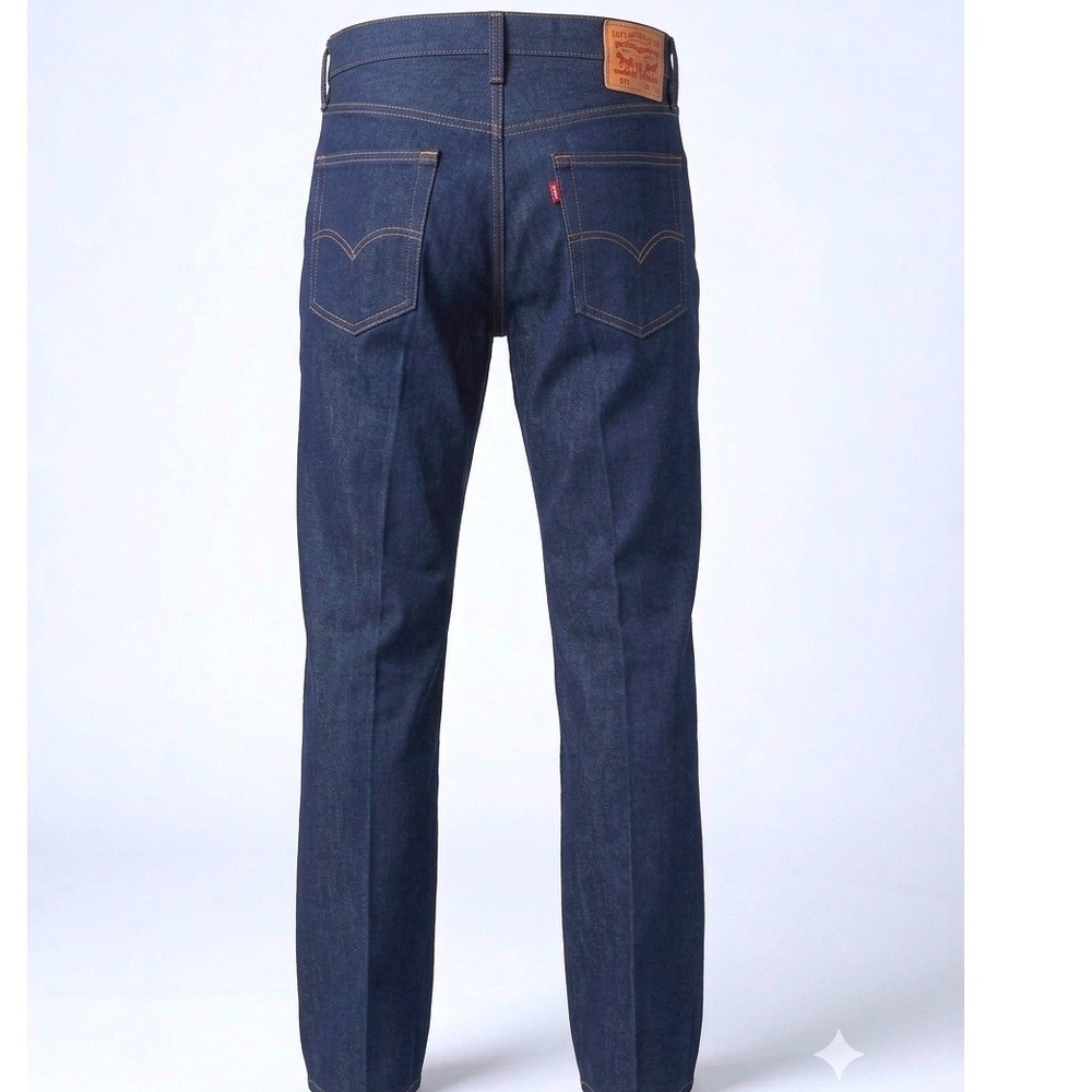 Levis 517 Vintage Western Mens Y2K Bootcut Jeans Dark Indigo Blue Denim W34 L32